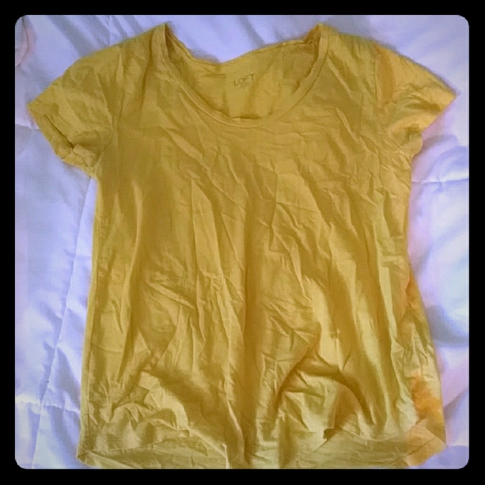Yellow loft shirt